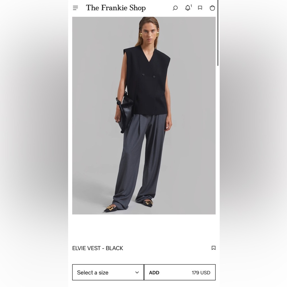 The Frankie Shop Back Vest